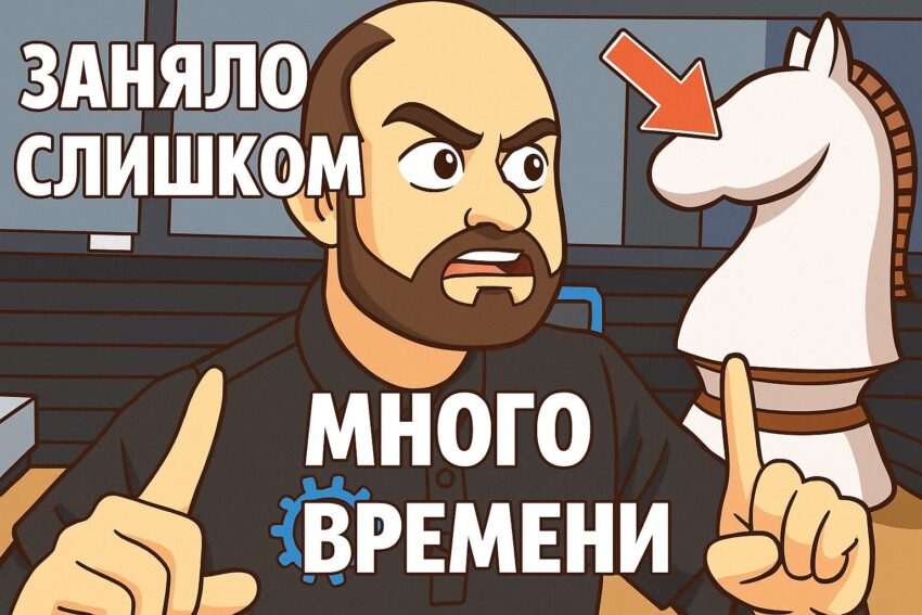 Гигантский шахматный конь: 3D-печатный эксперимент и его последствия